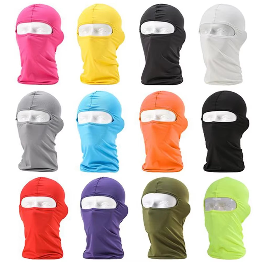 Professional Balaclava Motorcycle Face Mask - Windproof and Dustproof Full Face Shield for Men, Ideal for Biking, Skiing, and Outdoor Activities