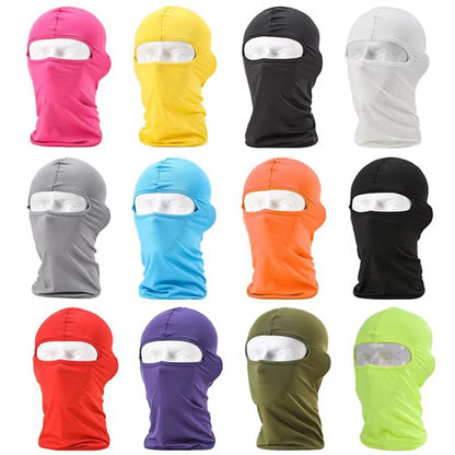 Professional Balaclava Motorcycle Face Mask - Windproof and Dustproof Full Face Shield for Men, Ideal for Biking, Skiing, and Outdoor Activities