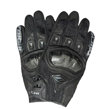 Men'S Genuine Leather Motorcycle Gloves RST390 391 Motocross Racing Gloves Four Seasons Touch Screen Compatible Moto Guantes