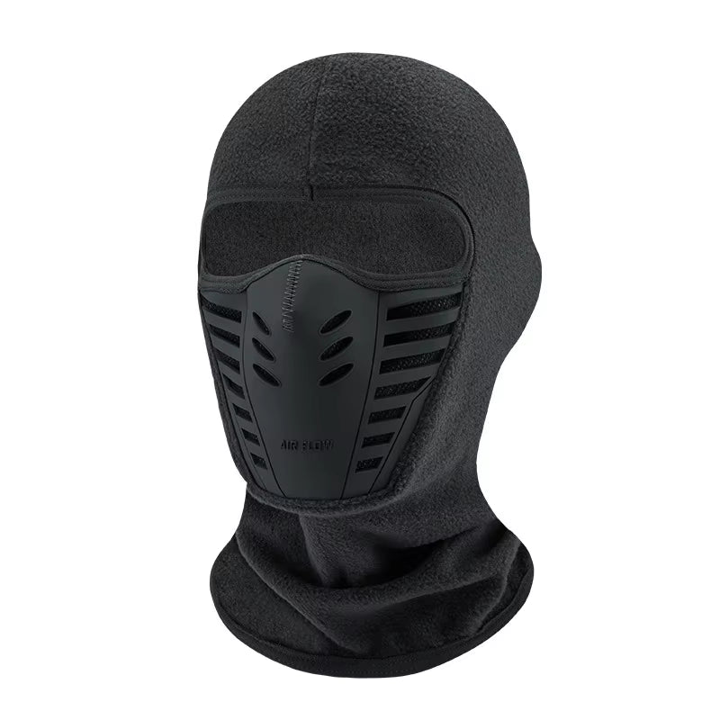 Fleece Thermal Balaclava for Motorcycle Riding - Windproof Ski Mask for Men and Women
