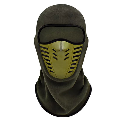 Fleece Thermal Balaclava for Motorcycle Riding - Windproof Ski Mask for Men and Women
