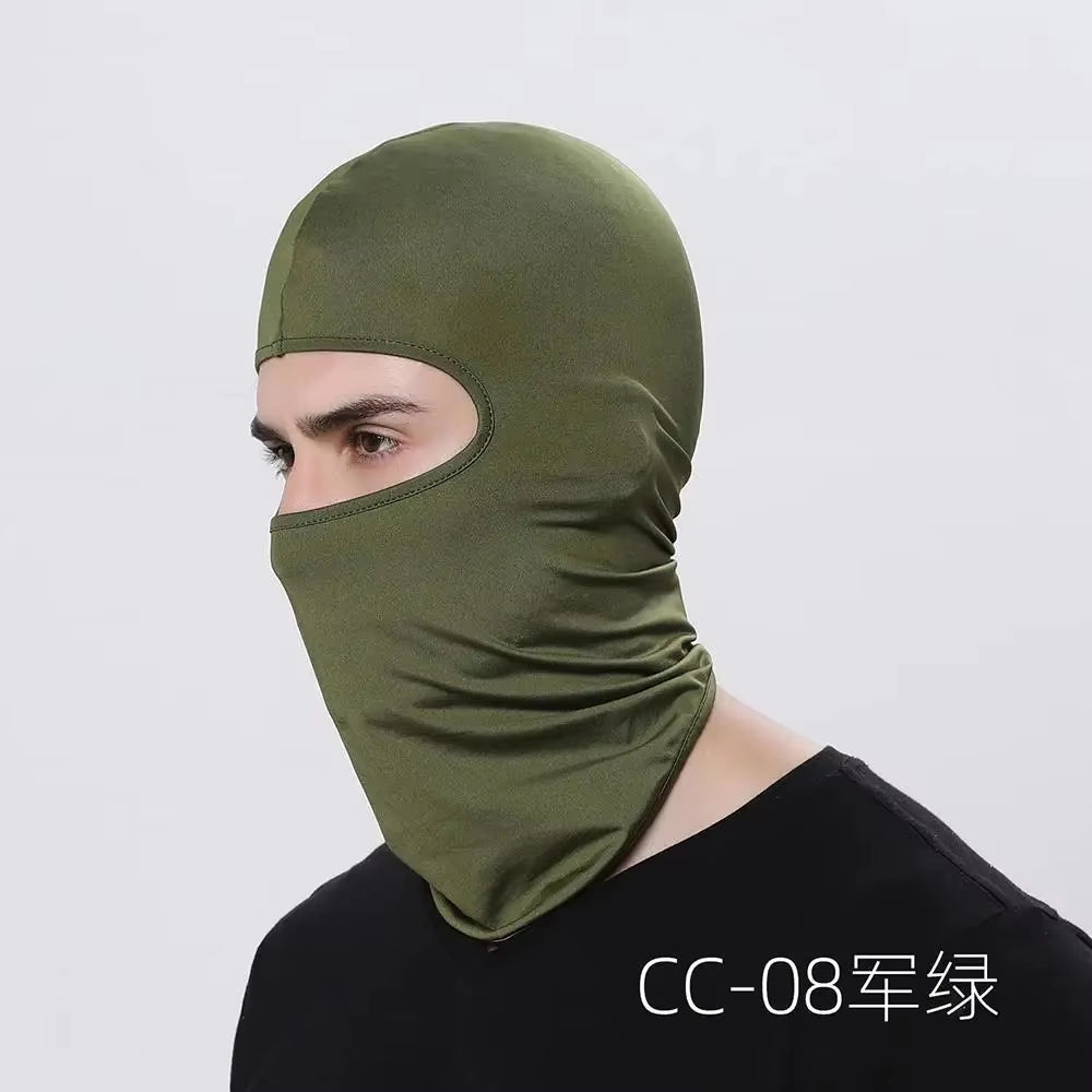 Professional Balaclava Motorcycle Face Mask - Windproof and Dustproof Full Face Shield for Men, Ideal for Biking, Skiing, and Outdoor Activities
