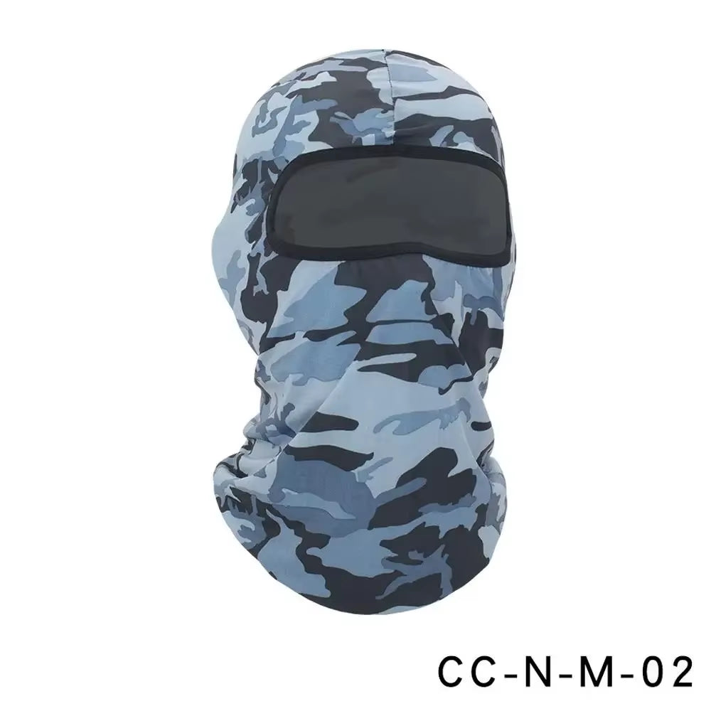 Professional Balaclava Motorcycle Face Mask - Windproof and Dustproof Full Face Shield for Men, Ideal for Biking, Skiing, and Outdoor Activities