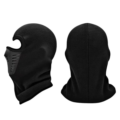 Fleece Thermal Balaclava for Motorcycle Riding - Windproof Ski Mask for Men and Women