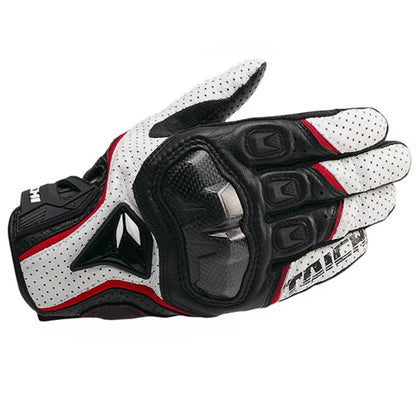 Men'S Genuine Leather Motorcycle Gloves RST390 391 Motocross Racing Gloves Four Seasons Touch Screen Compatible Moto Guantes