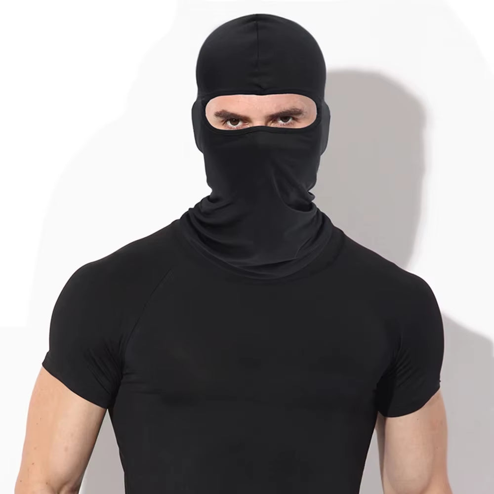 Professional Balaclava Motorcycle Face Mask - Windproof and Dustproof Full Face Shield for Men, Ideal for Biking, Skiing, and Outdoor Activities
