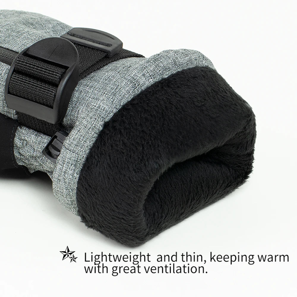 Waterproof Ski Gloves with Touchscreen Capability - Thermal Snowboard and Motorcycle Gloves for Men and Women