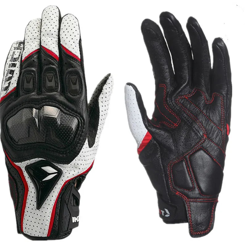 Men's Genuine Leather Motocross Racing Gloves RST390/391 with Touch Screen Capability for Spring and Autumn