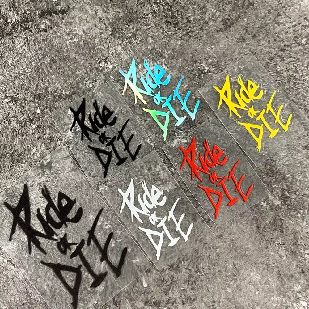 Waterproof Bicycle Frame Stickers - Decorative Decals for MTB and Motorcycle Accessories
