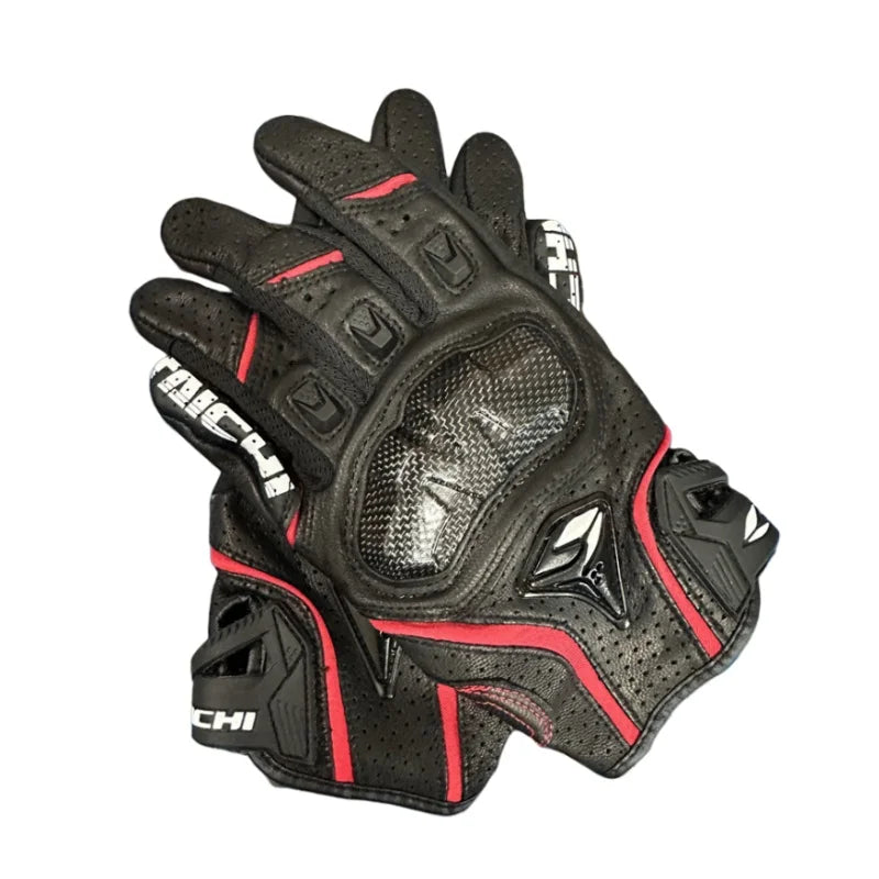 Men's Genuine Leather Motocross Racing Gloves RST390/391 with Touch Screen Capability for Spring and Autumn