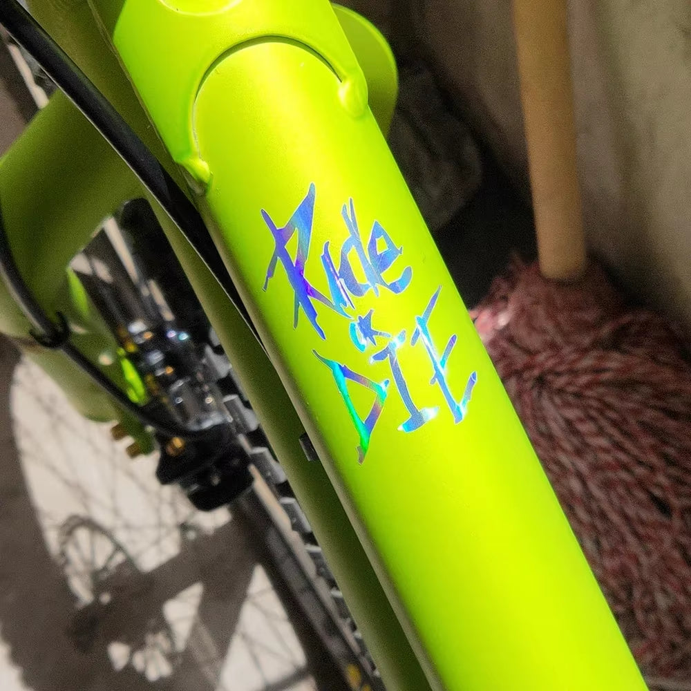 Waterproof Bicycle Frame Stickers - Decorative Decals for MTB and Motorcycle Accessories
