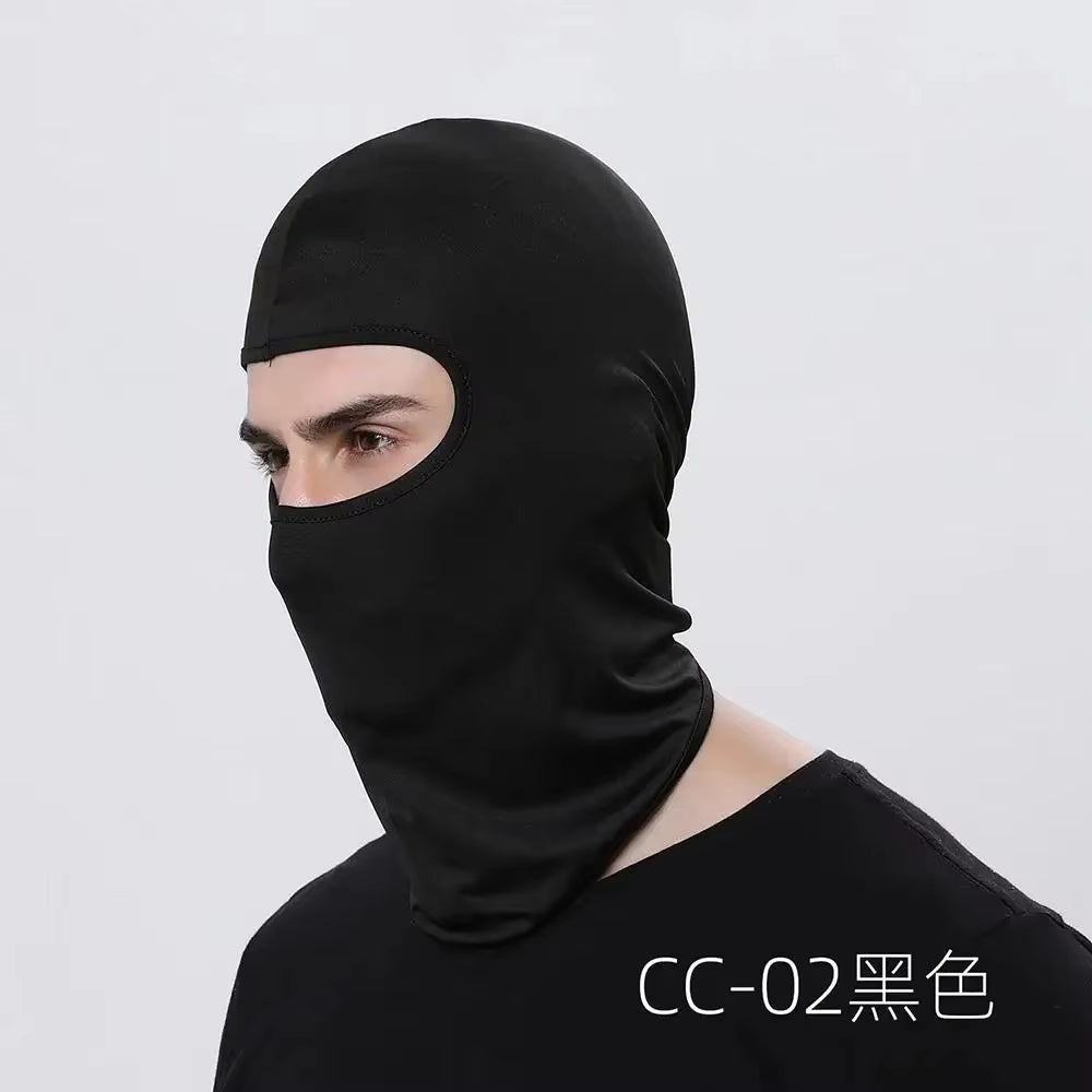 Professional Balaclava Motorcycle Face Mask - Windproof and Dustproof Full Face Shield for Men, Ideal for Biking, Skiing, and Outdoor Activities