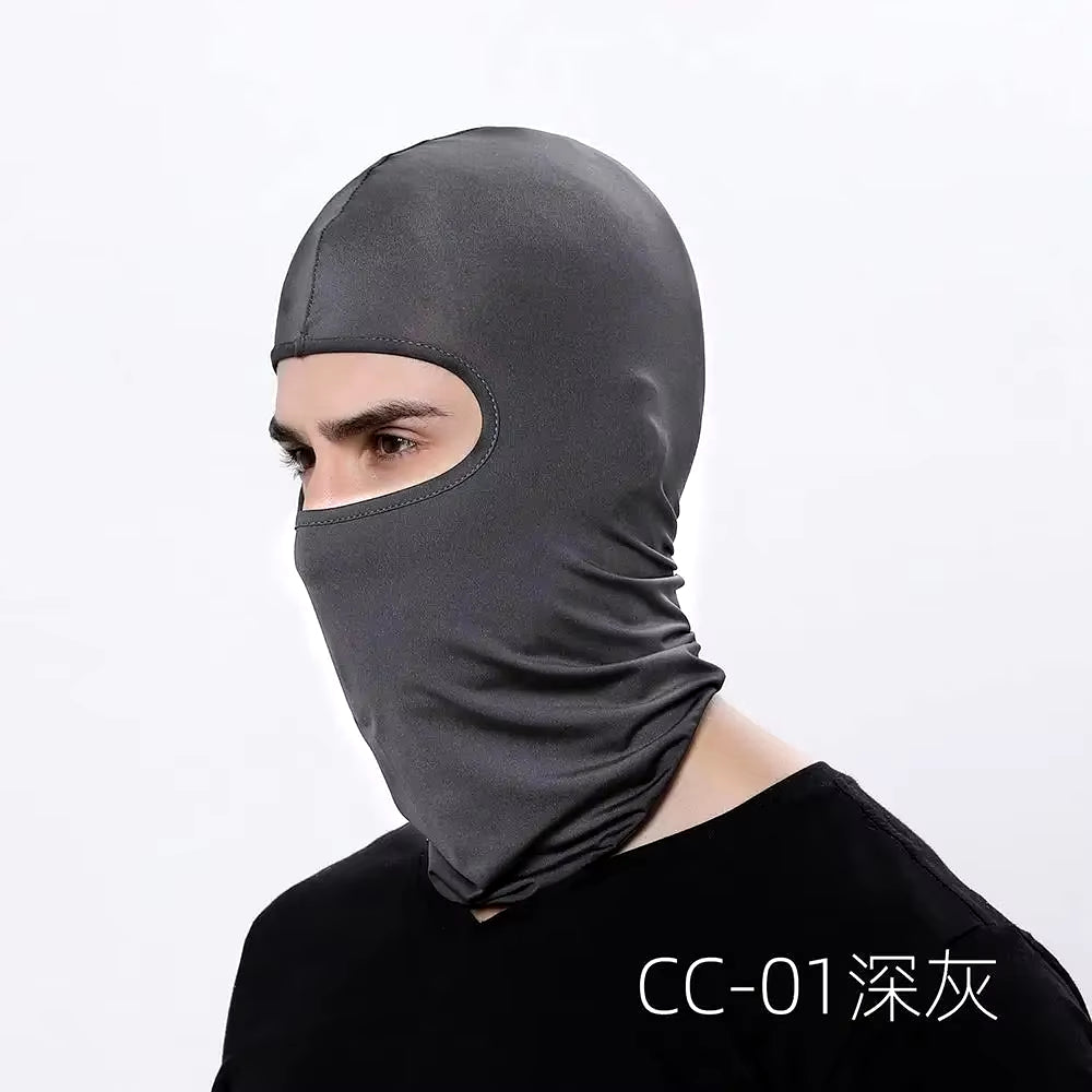 Professional Balaclava Motorcycle Face Mask - Windproof and Dustproof Full Face Shield for Men, Ideal for Biking, Skiing, and Outdoor Activities