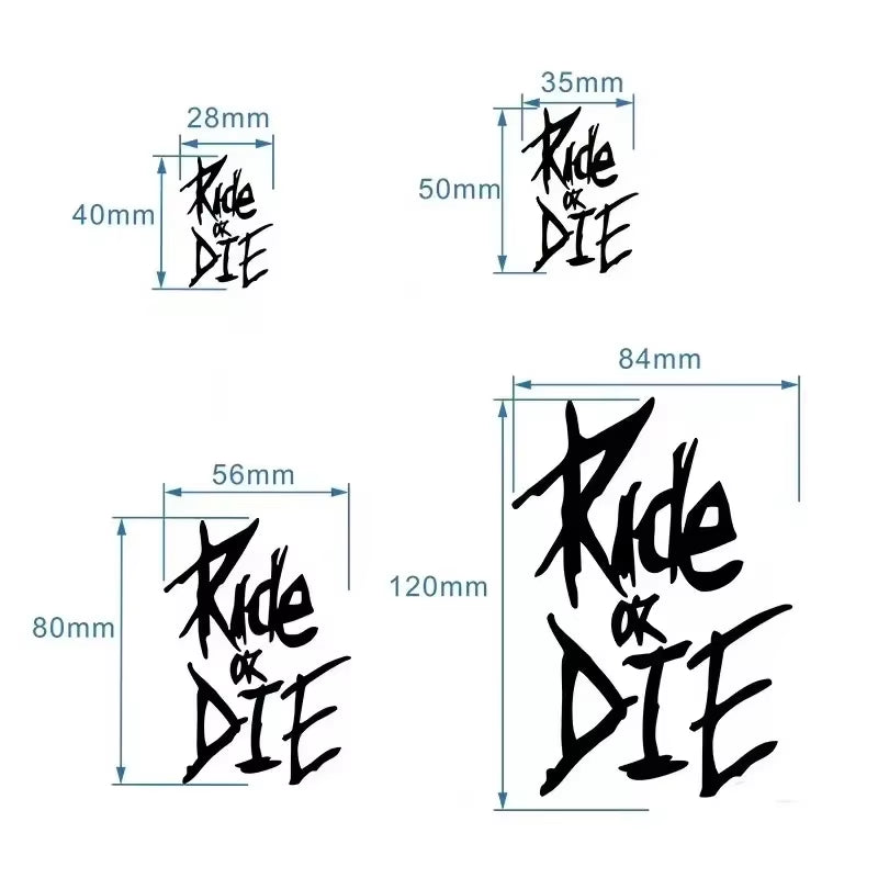 Waterproof Bicycle Frame Stickers - Decorative Decals for MTB and Motorcycle Accessories