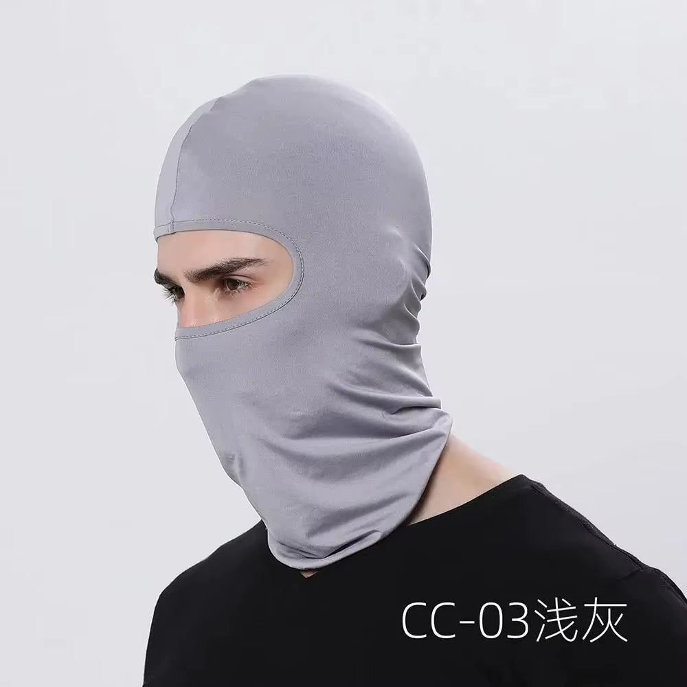 Professional Balaclava Motorcycle Face Mask - Windproof and Dustproof Full Face Shield for Men, Ideal for Biking, Skiing, and Outdoor Activities