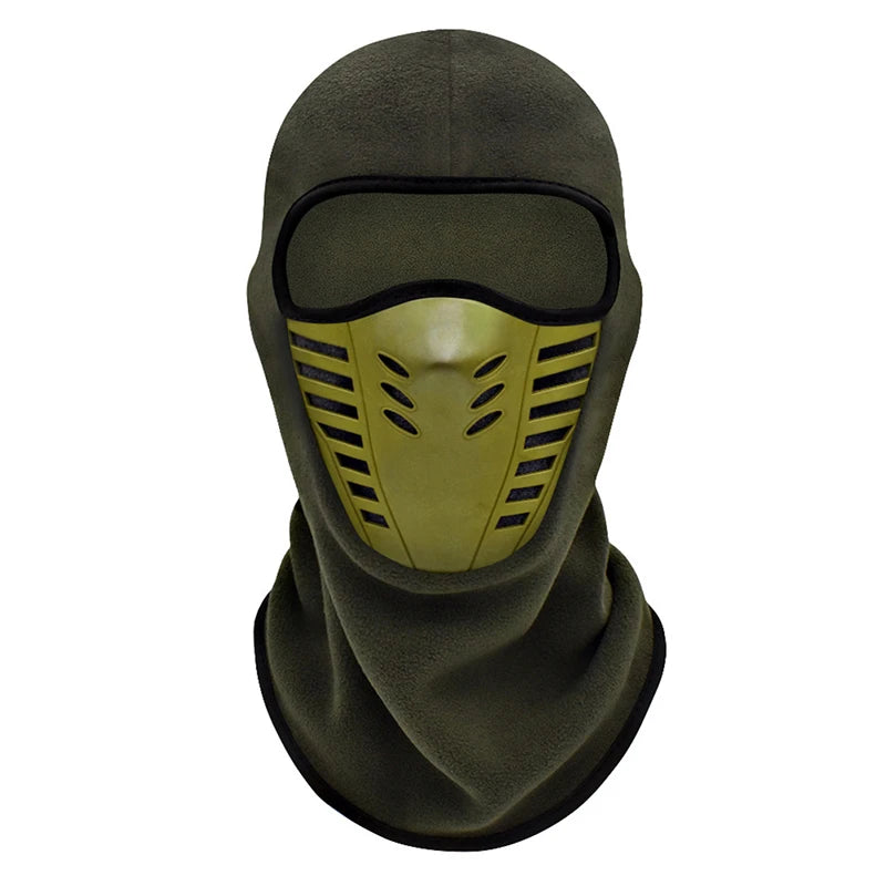 Fleece Thermal Balaclava for Motorcycle Riding - Windproof Ski Mask for Men and Women