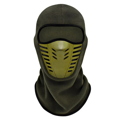 Fleece Thermal Balaclava for Motorcycle Riding - Windproof Ski Mask for Men and Women