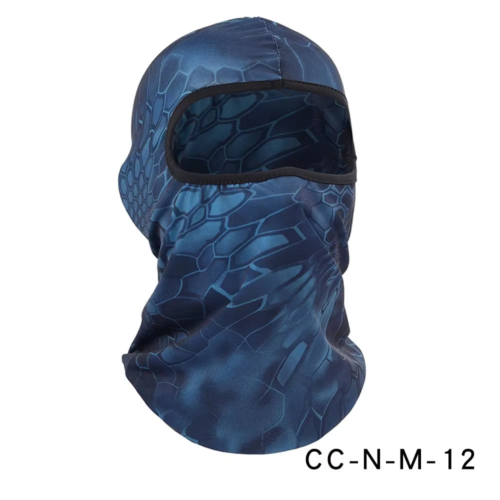 Professional Balaclava Motorcycle Face Mask - Windproof and Dustproof Full Face Shield for Men, Ideal for Biking, Skiing, and Outdoor Activities
