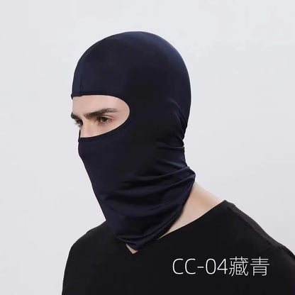 Professional Balaclava Motorcycle Face Mask - Windproof and Dustproof Full Face Shield for Men, Ideal for Biking, Skiing, and Outdoor Activities
